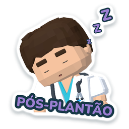 Figurinha: pós-plantão